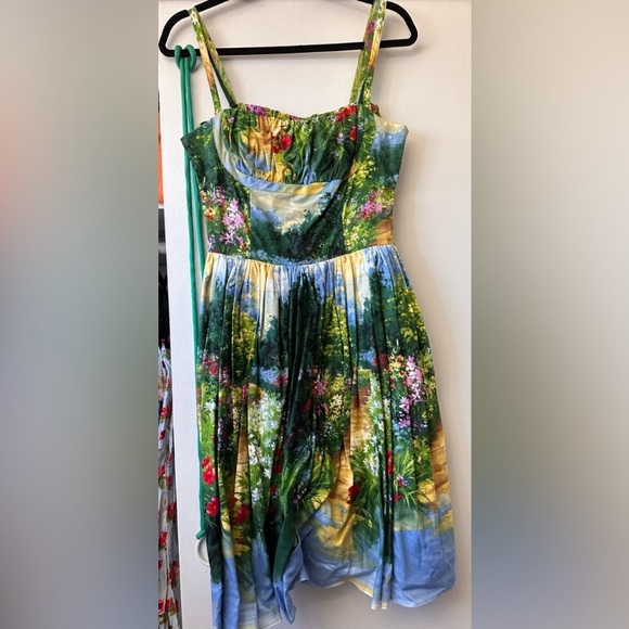 ISO!!! Bernie Dexter Paris dress in Serenity print in size Small or Medium - Picture 4 of 4